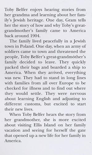 Immagine del venditore per Toby Belfer Visits Ellis Island venduto da Greenworld Books
