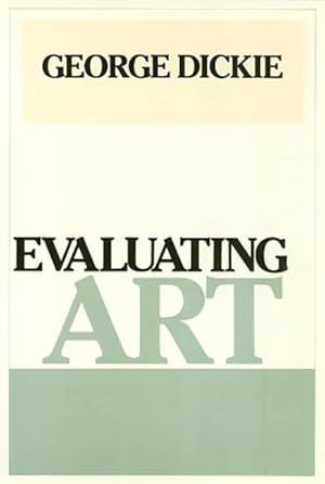 Immagine del venditore per Evaluating Art venduto da Bay State Book Company