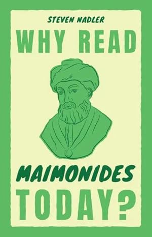 Imagen del vendedor de Why Read Maimonides Today? a la venta por preigu