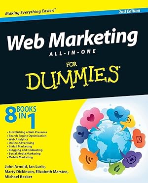 Imagen del vendedor de Web Marketing All-In-One for Dummies (For Dummies Series) a la venta por Zoom Books Company