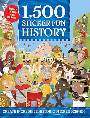 Seller image for 1,500 Sticker Fun History for sale by clickgoodwillbooks