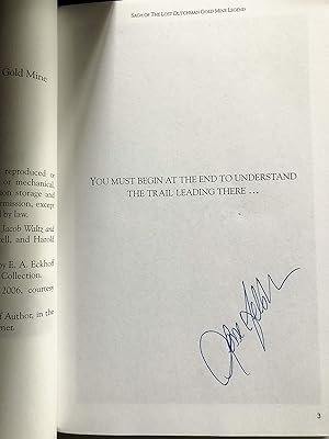 Imagen del vendedor de Jacob's Trail : The legend of jacob waltz's lost dutchman gold Mine Paperback a la venta por -OnTimeBooks-