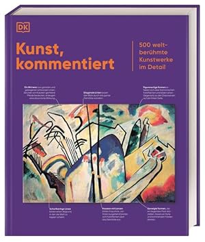 Bild des Verk�ufers f�r Kunst, kommentiert: 500 weltber�hmte Kunstwerke im Detail. Einzigartiger �berblick �ber die Kunstgeschichte von den Anf�ngen bis heute zum Verkauf von buchlando-buchankauf