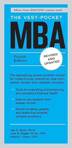 Seller image for The Vest-Pocket MBA: Fourth Edition for sale by Zoom Books East