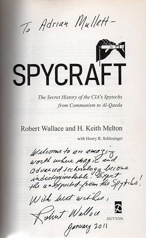 Seller image for Spycraft: The Secret History of the CIA's Spytechs, from Communism to al-Qaeda for sale by 2nd Life Books