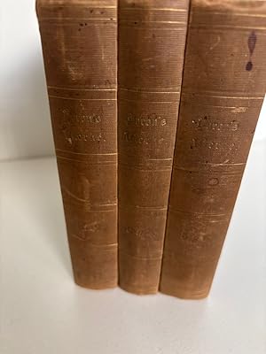 Imagen del vendedor de Lord Byron Sämmtliche Werke Adolf Böttger, Leipzig Otto Wigand 1841 6 Bände in 3 Büchern mit 6 Stahlstichen + Hemdchen (Band 3 mit 4 losen Seiten) que vende bookmarathon