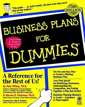 Seller image for Business Plans For Dummies for sale by -OnTimeBooks-