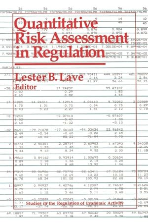 Seller image for Quantitative Risk Assessment in Regulation for sale by GreatBookPrices