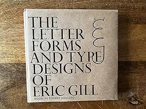 Seller image for The Letter forms and type designs Eric Gill for sale by Antiquariaat Digitalis