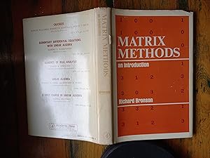 Seller image for Matrix Methods: An Introduction for sale by My Book Shop