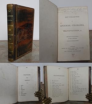 Bild des Verk�ufers f�r A NEW COLLECTION OF ENIGMAS, CHARADES, TRANSPOSITIONS ETC. zum Verkauf von Roger Middleton P.B.F.A.