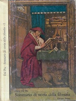 Bild des Verk�ufers f�r Sommario di storia della filosofia Vol. I zum Verkauf von Biblioteca di Babele