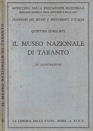 Immagine del venditore per Il Museo Nazionale di Taranto venduto da Biblioteca di Babele