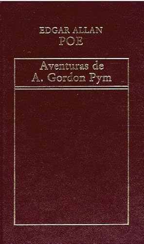 Bild des Verk�ufers f�r Aventuras de Arthur Gordon Pym zum Verkauf von LIBRER�A LAS HOJAS