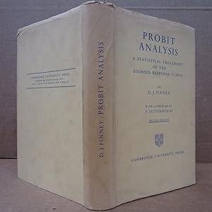 Seller image for Probit Analysis: A Statistical Treatment of the Sigmoid Response Curve for sale by Midway Book Store (ABAA)