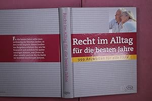 Bild des Verk�ufers f�r RECHT IM ALLTAG F�R DIE BESTEN JAHRE. 999 Antworten f�r alle F�lle zum Verkauf von Butterfly Books GmbH & Co. KG