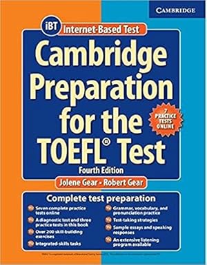 Seller image for Cambridge Preparation for the TOEFL Test Book with Online Practice Tests 4th Edition for sale by Dream Books Co.