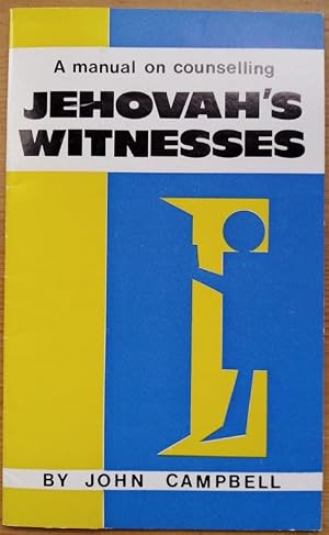 Immagine del venditore per A Manual on Counselling Jehovah's Witnesses venduto da Peter & Rachel Reynolds