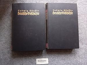 Von der Verkäuferin bzw. dem Verkäufer bereitgestelltes Bild für Zwei Bände: Deutsche Geschichte vom Westfälischen Frieden bis zum Regierungsantritt Friedrichs des Großen 1648-1740. Bd. 1. 1648-1688, Bd. 2 1688-1740. zum Verkauf durch Druckwaren Antiquariat
