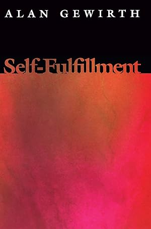 Seller image for Self-Fulfillment for sale by Bay State Book Company
