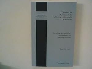 Seller image for Zeitschrift der Gesellschaft f�r Schleswig-Holsteinische Geschichte : Band 126/2001 Hrsg im Auftrag der Gesellschaft f�r Schleswig-Holsteinische Geschichte for sale by ANTIQUARIAT F�RDEBUCH Inh.Michael Simon