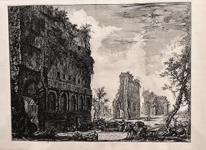 Seller image for Veduta degli avanzi della circonferenza delle piazze della Villa Adriana for sale by Libreria Pontes