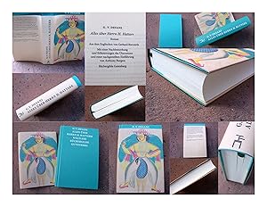 Seller image for Alles �ber Herrn H. Hatterr. "All About H. Hatterr". Aus dem Englischen von Gerhard Bierwirth. Mit einer Nachbemerkung und Erl�uterungen des �bersetzers und einer nachgestellten Einf�hrung von Anthony Burgess. Umschlaggestaltung von Cosima Schneider. Satz und Reihengestaltung von Thomas Pradel. (= Reihe: "Edition Weltlese"- Lesereisen ins Unbekannte. Herausgegeben von Ilija Trojanow, Band 23). Deutsche Erstausgabe. for sale by Versandantiquariat Abendstunde