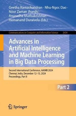 Seller image for Advances in Artificial Intelligence and Machine Learning in Big Data Processing for sale by BuchWeltWeit Ludwig Meier e.K.
