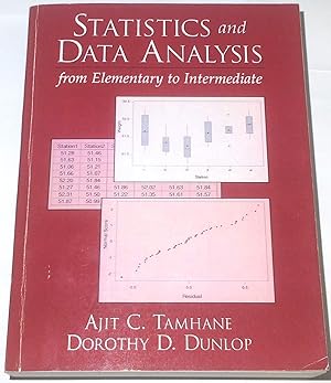 Immagine del venditore per Statistics and Data Analysis: From Elementary to Intermediate venduto da Vive Liber Books