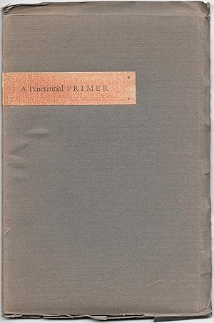 Immagine del venditore per A Penetential Primer venduto da Grey Matter Books