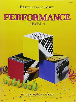Immagine del venditore per WP214 - Bastien Piano Basics - Performance Level 4 venduto da Zoom Books Company