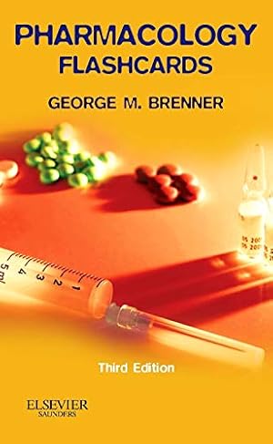 Bild des Verk�ufers f�r Pharmacology Flash Cards zum Verkauf von Fables Books