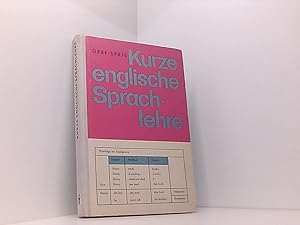 Seller image for Kurze englische Sprachlehre for sale by Book Broker