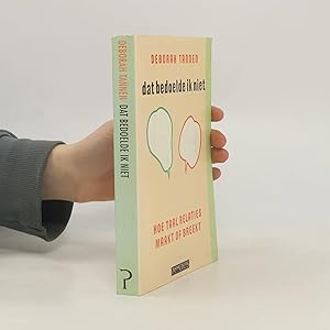 Bild des Verk�ufers f�r Dat bedoelde ik niet zum Verkauf von Bookbot