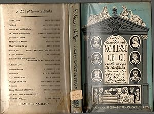 Image du vendeur pour Noblesse Oblige mis en vente par knolly57