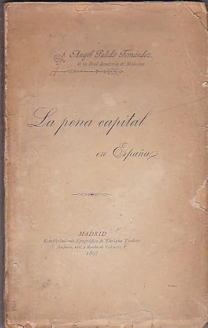 Imagen del vendedor de LA PENA CAPITAL EN ESPA�A. a la venta por Gulliver's Books Never Die