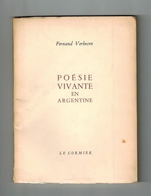 Imagen del vendedor de Poésie vivante en Argentine. que vende La Librería, Iberoamerikan. Buchhandlung