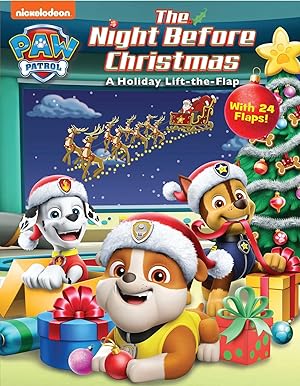 Bild des Verk�ufers f�r PAW Patrol: The Night Before Christmas (Lift-the-Flap) zum Verkauf von Dream Books Co.