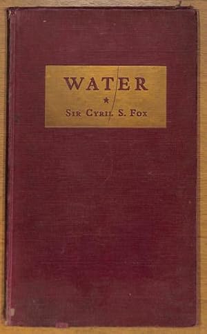 Seller image for Water for sale by WeBuyBooks