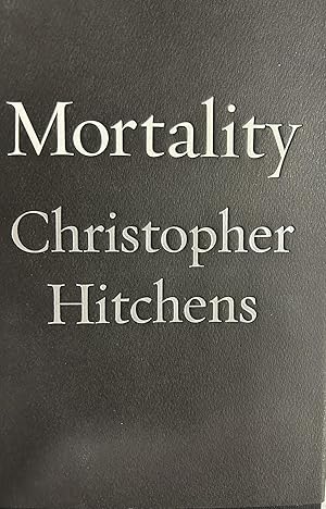 Bild des Verk�ufers f�r Mortality zum Verkauf von Greenworld Books