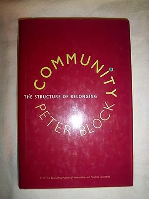 Image du vendeur pour Community: The Structure of Belonging mis en vente par Zoom Books East