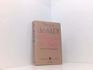 Seller image for Marquise de Gange.: Ein historischer Roman ein historischer Roman for sale by Book Broker