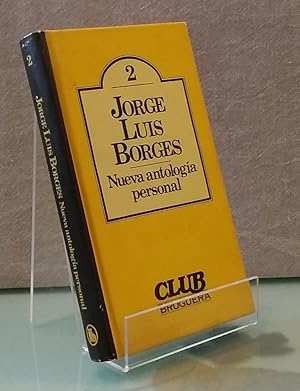 Imagen del vendedor de Nueva antolog�a personal a la venta por Librer�a Di�logo