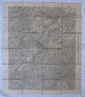 Von der Verkäuferin bzw. dem Verkäufer bereitgestelltes Bild für Garnisonumgebungskarte Dresden zum Verkauf durch Versandhandel für Sammler