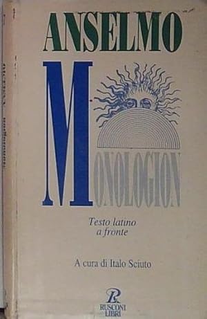 Imagen del vendedor de Monologion a la venta por Genesis Books