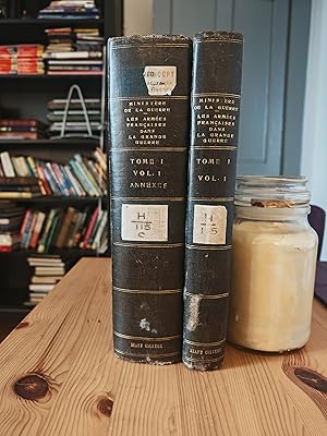 Image du vendeur pour Antique "Les Armees Francaises Dans La Grande Guerre" - Tome I - Volume I - Commentary - 1922; Tome I - Volume I - Commentary - Black Library Binding mis en vente par Captain John Smith's Books