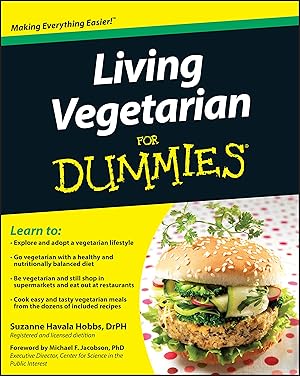 Seller image for Living Vegetarian For Dummies for sale by Zoom Books Company