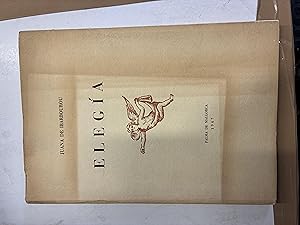 Immagine del venditore per ELEG�A. venduto da LIBRER�A CASTREJ�N.
