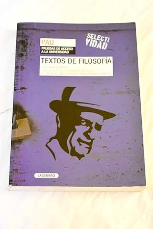 Seller image for Textos de filosof�a for sale by Alcan� Libros