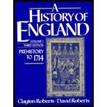 Imagen del vendedor de History of England: Prehistory to 1714, Vol. I a la venta por Goodwill of Colorado